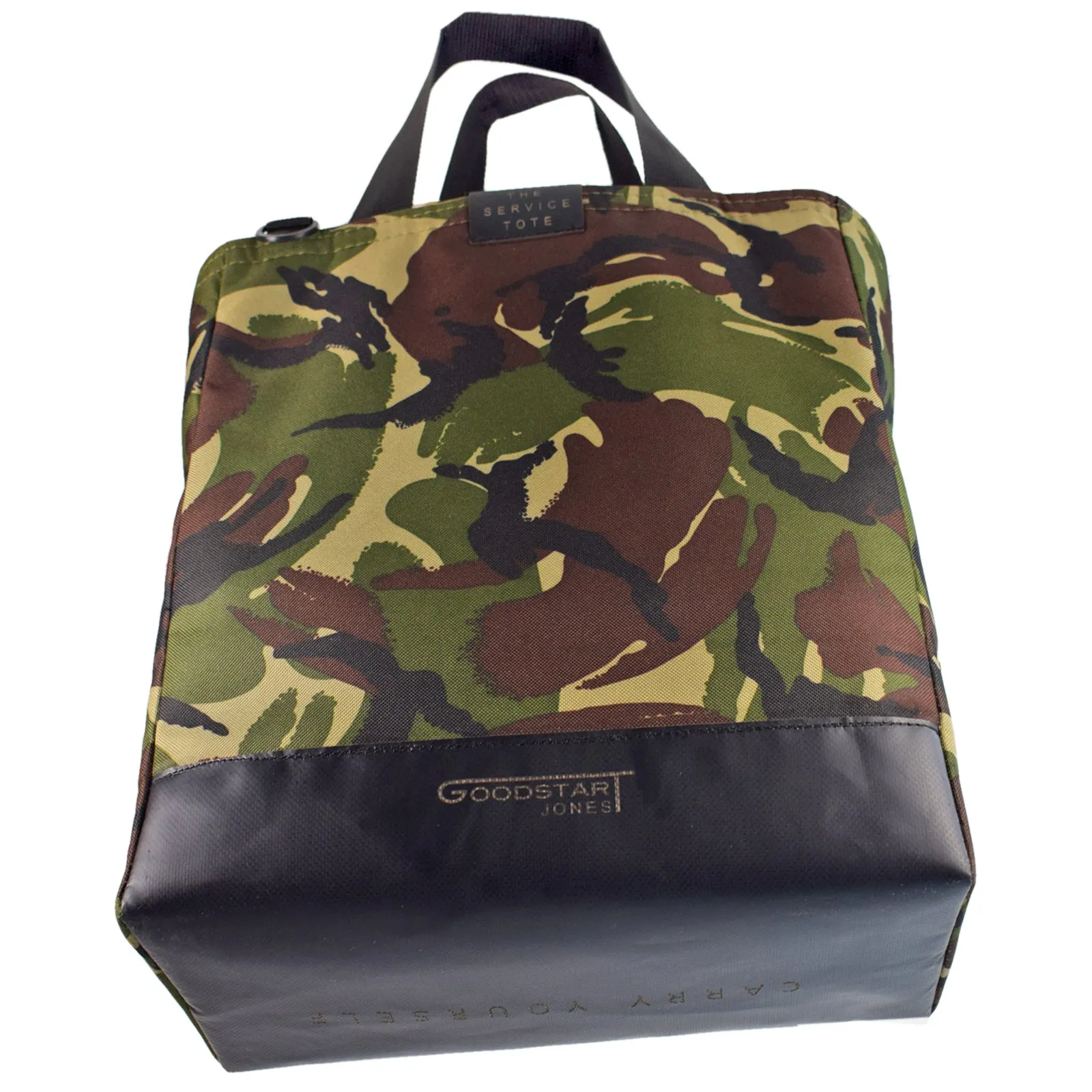 Padded SERVICE Tote Bag | CAMO GREEN