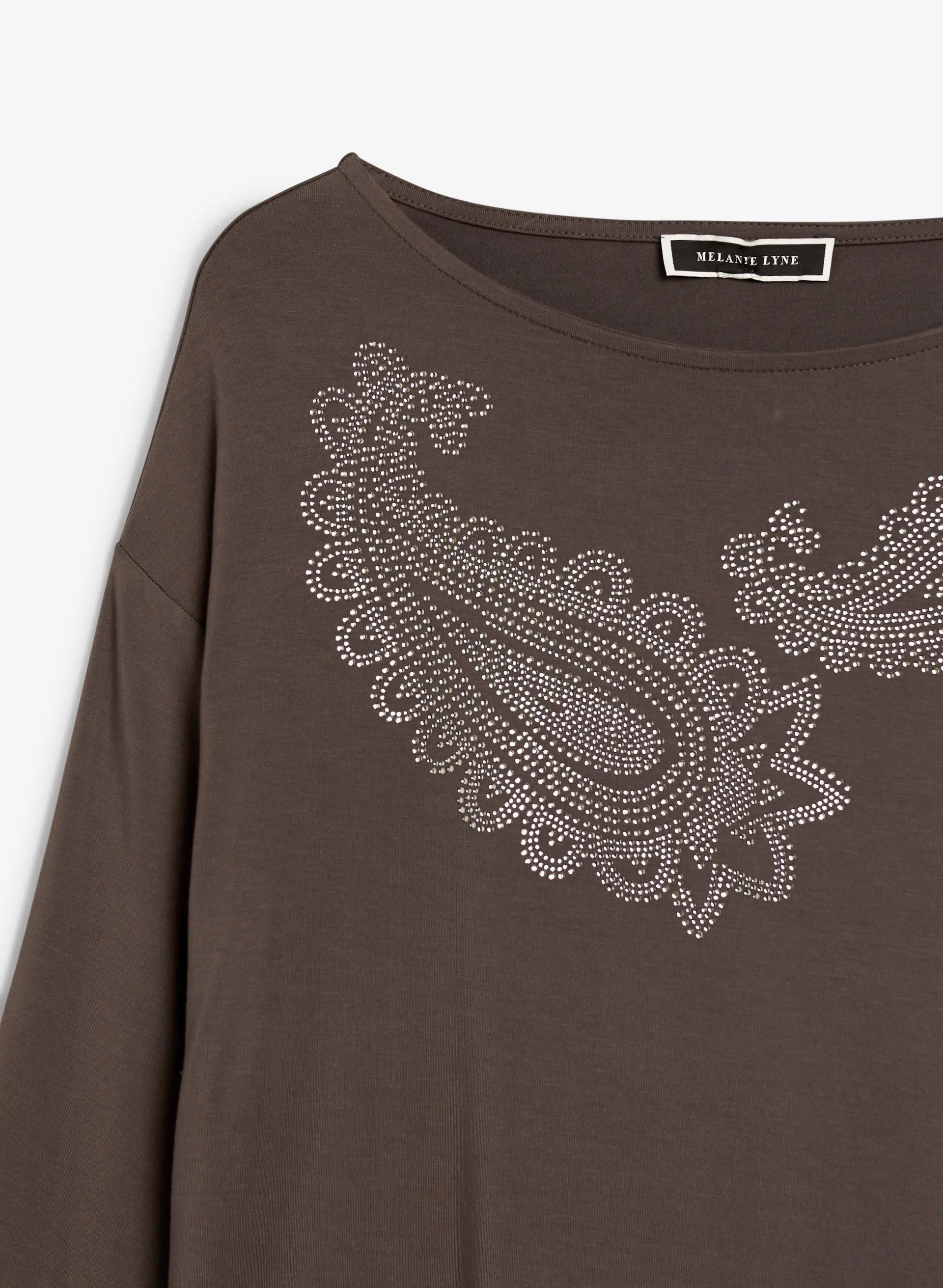 Paisley-Studded Tee