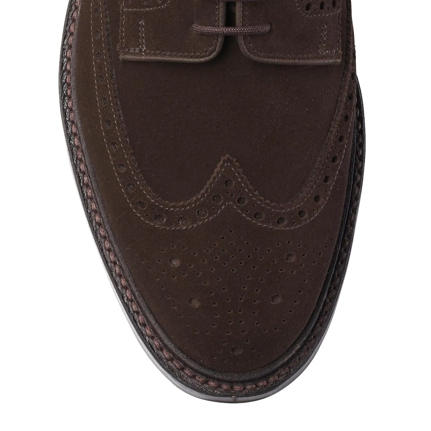 Pembroke Dark Brown Suede