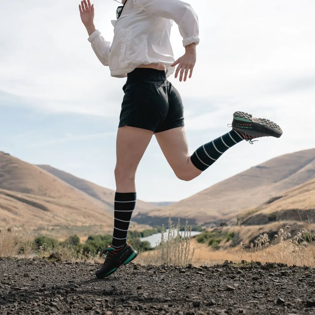 Pinstripe Compression Sock - Ultralight