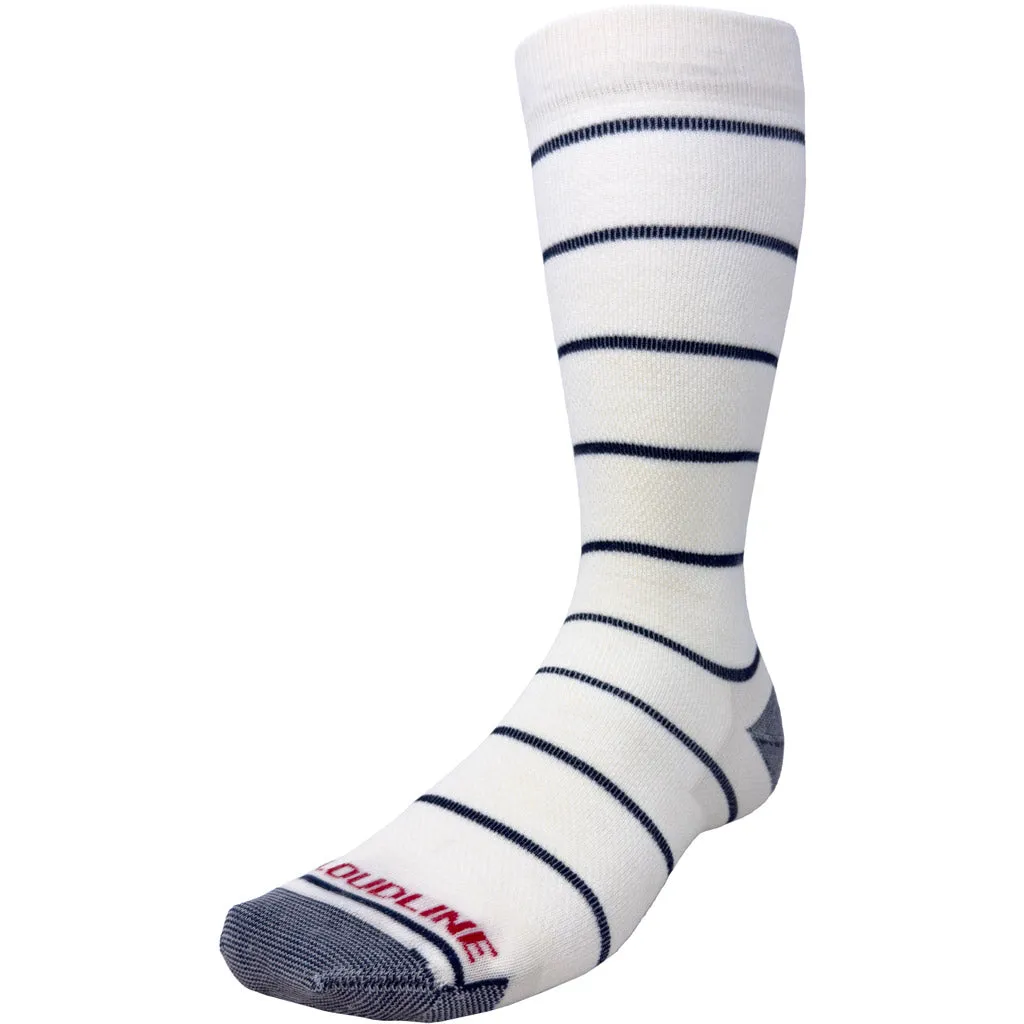 Pinstripe Compression Sock - Ultralight