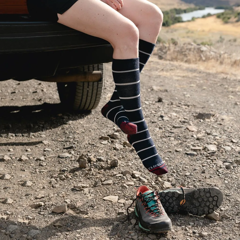 Pinstripe Compression Sock - Ultralight