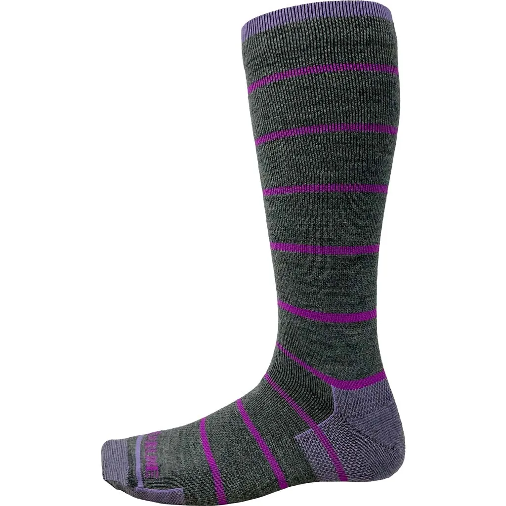 Pinstripe Compression Sock - Ultralight