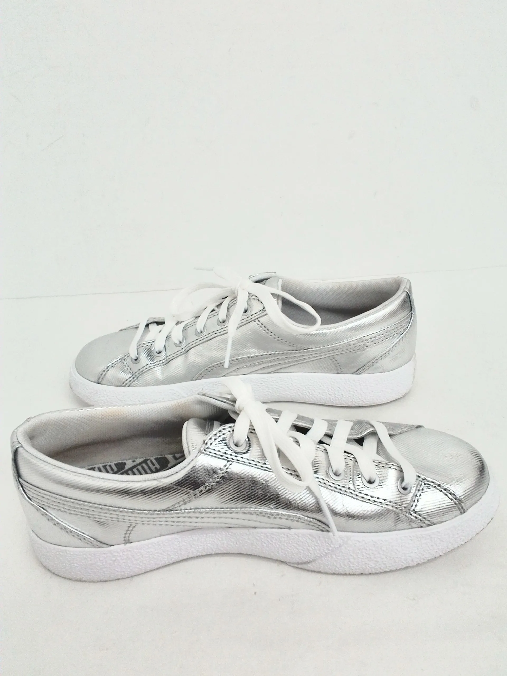 Puma Women's Silver Sneakers Size 8 M