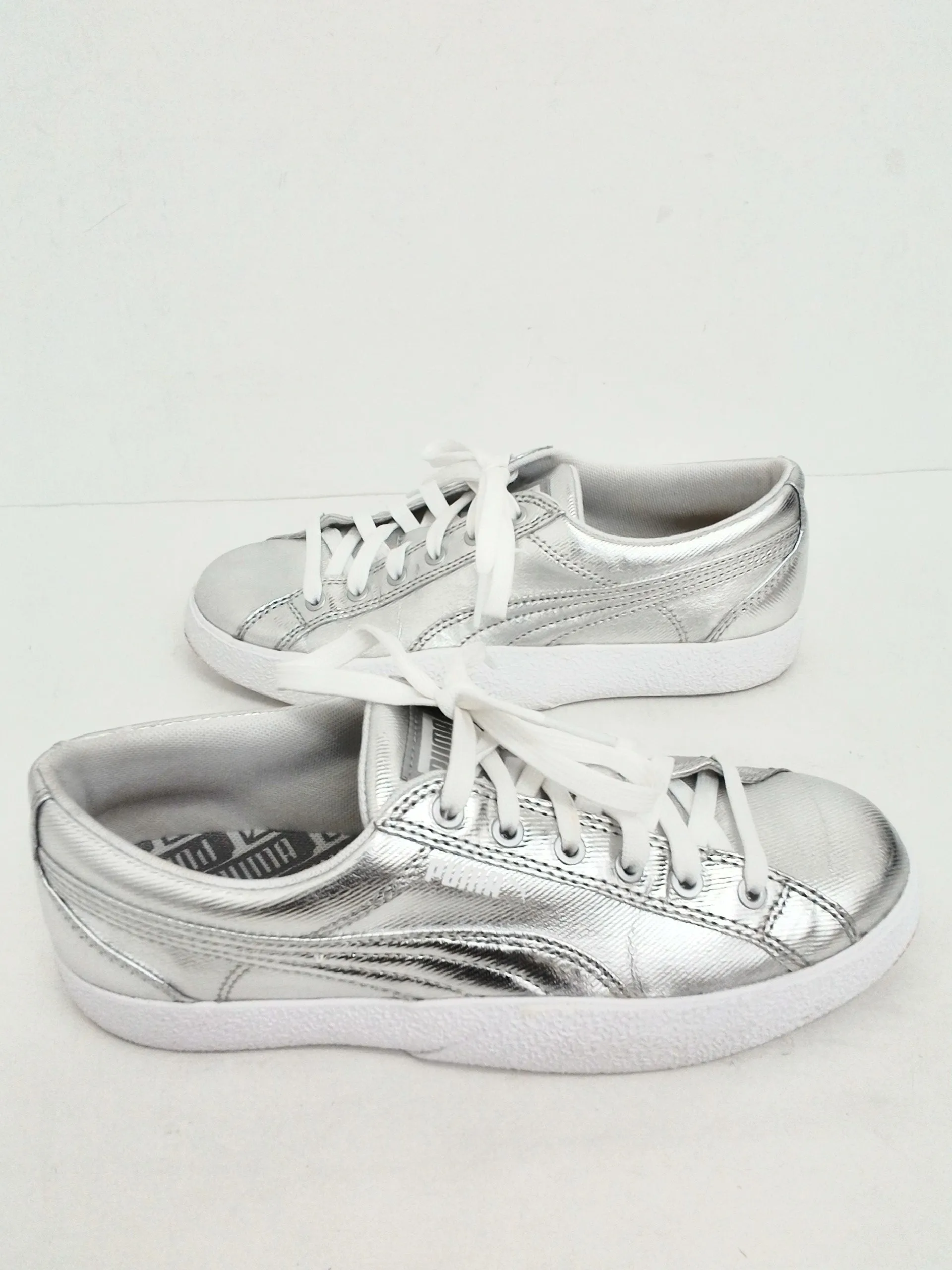 Puma Women's Silver Sneakers Size 8 M