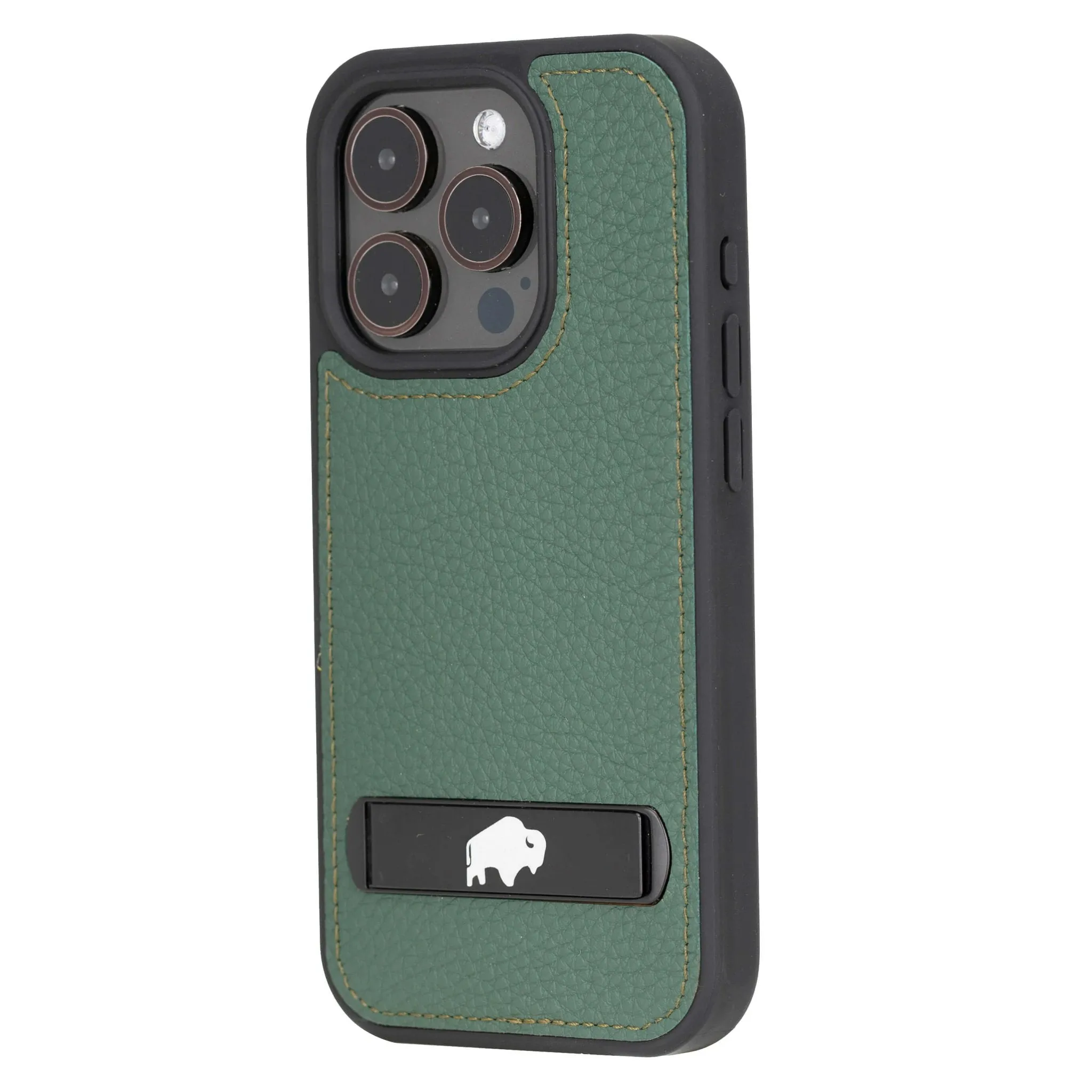 Reed iPhone 15 PRO Snap-On with Stand Case, Green