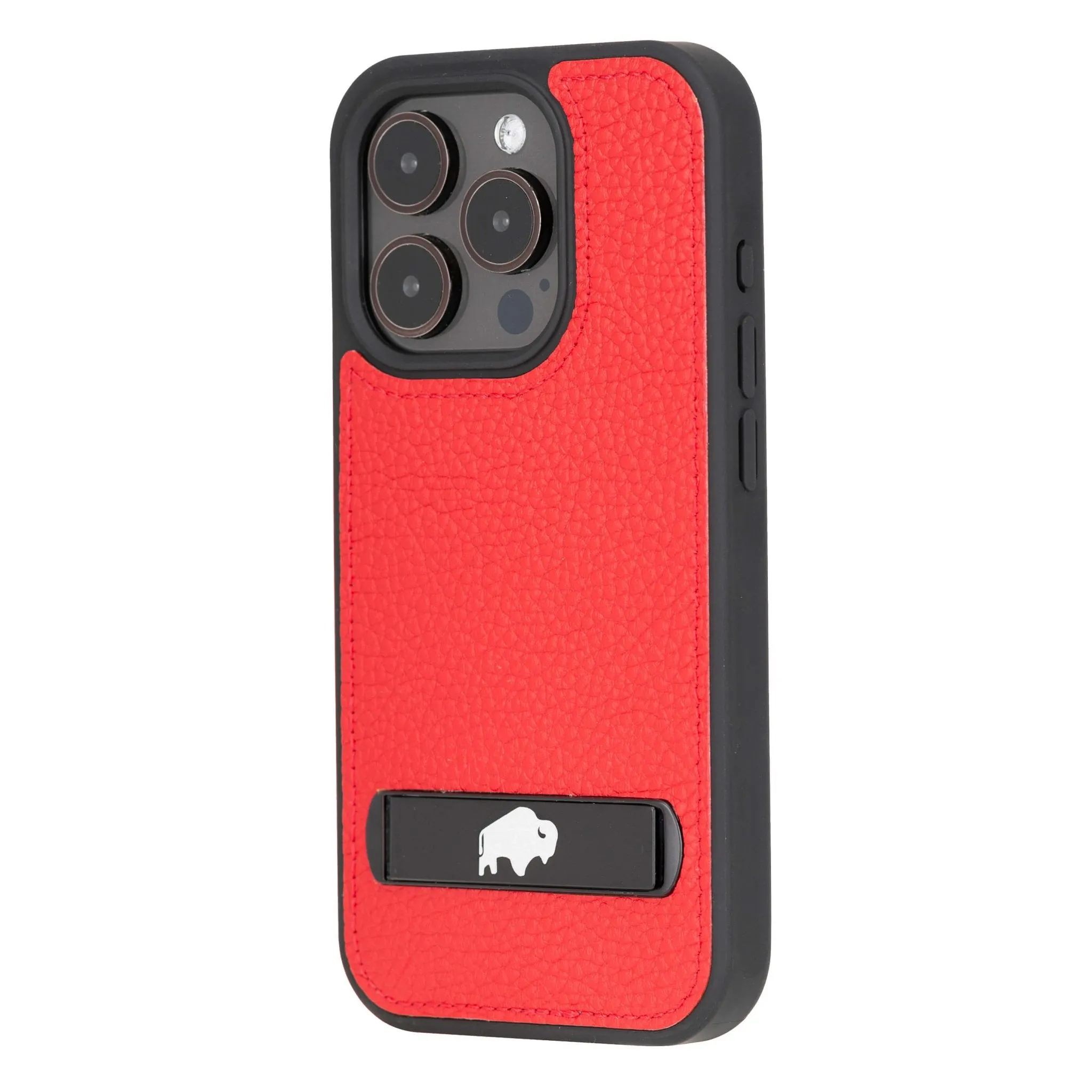 Reed iPhone 15 PRO Snap-On with Stand Case, Red