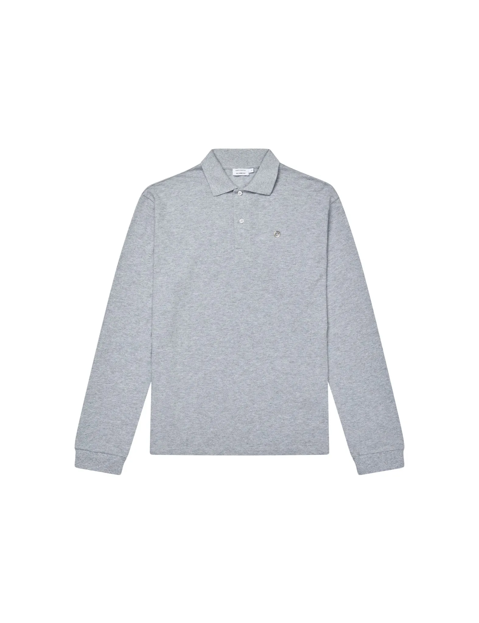 Serena Polo Shirt — Grey Melange