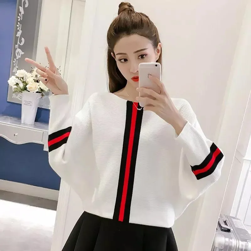 Short Chic Knitting Jumper Women Sweaters Tops