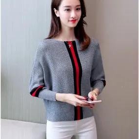 Short Chic Knitting Jumper Women Sweaters Tops