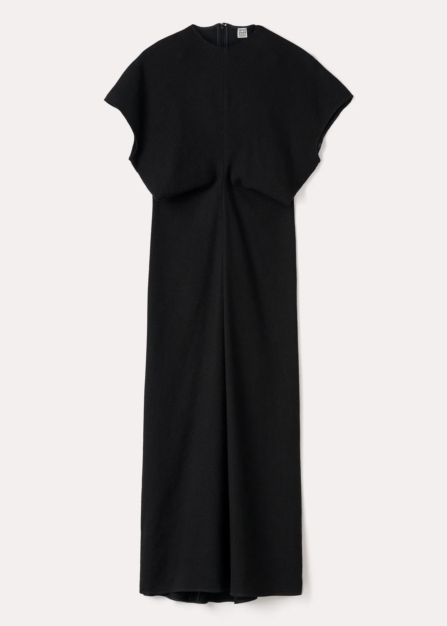 Slouch waist dress black