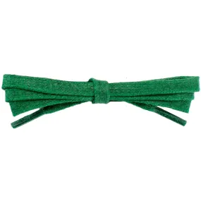 Spool - Waxed Cotton 1/4 Flat Dress - Kelly Green (100 yards) Shoelaces