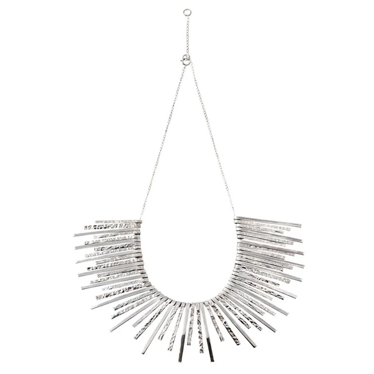 Sun Rays Statement Necklace