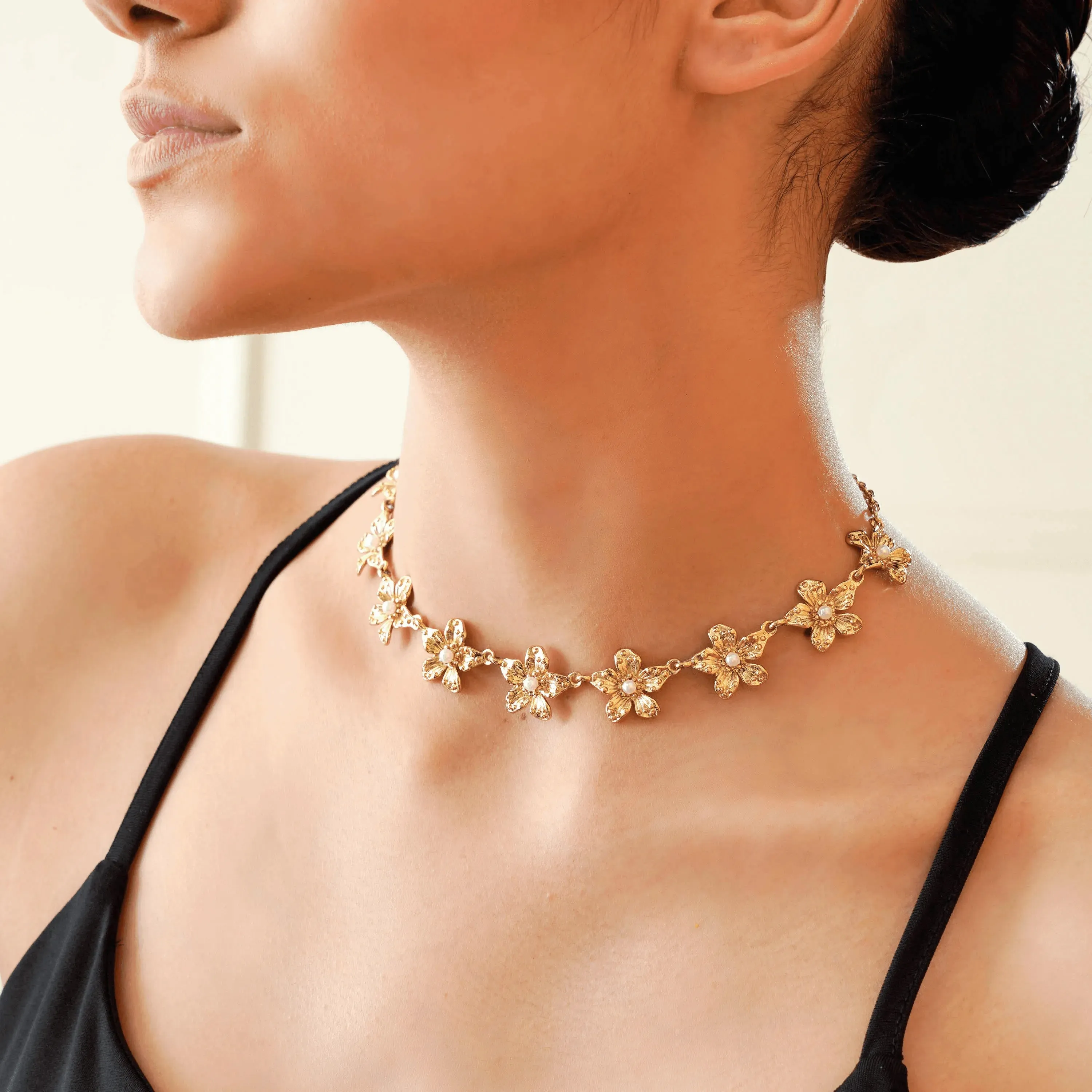 TFC Buttercup Gold Plated Necklace