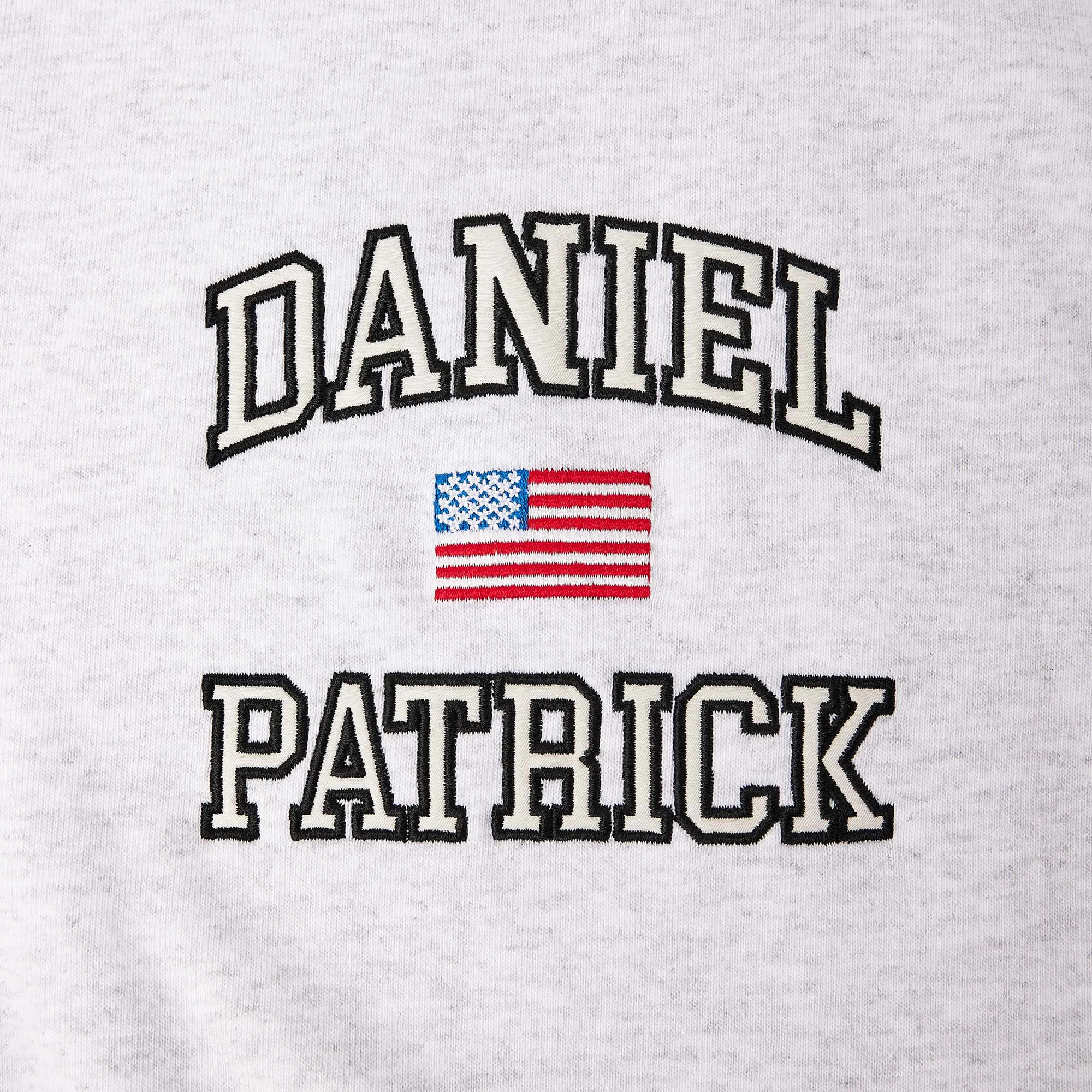 USA sweatshirt / ash heather grey