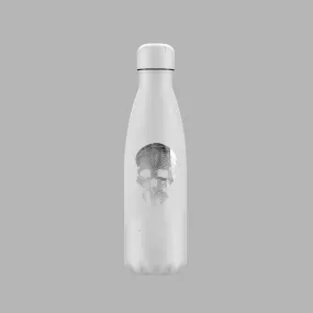 Whte Skull Water Bottle